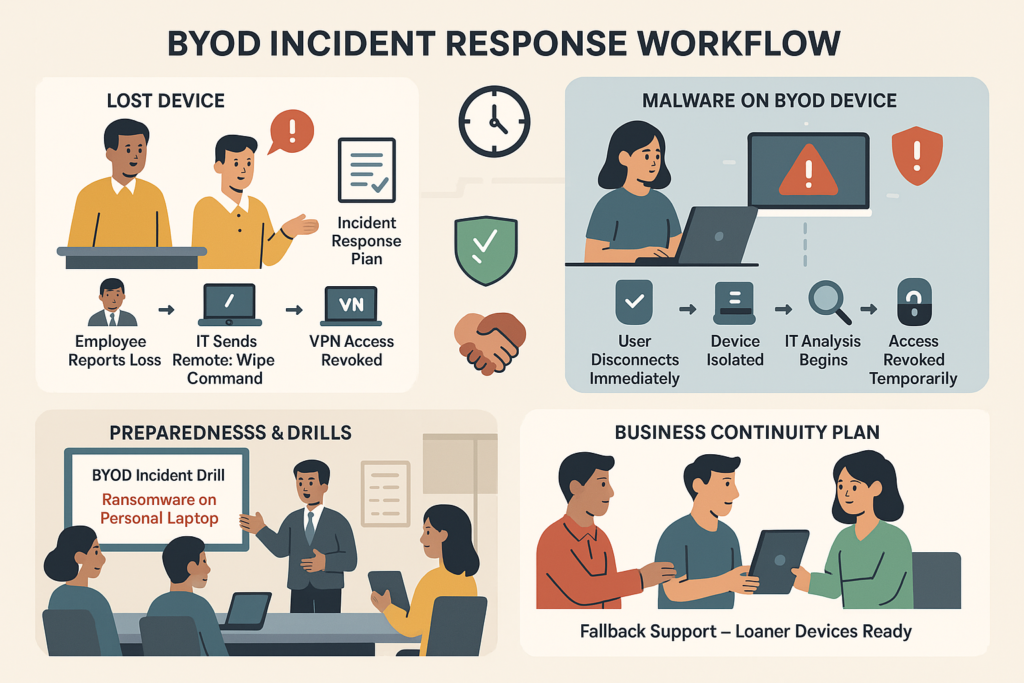 Incident Response Planning for BYOD